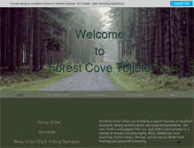 Tablet Screenshot of forestcovetollers.com